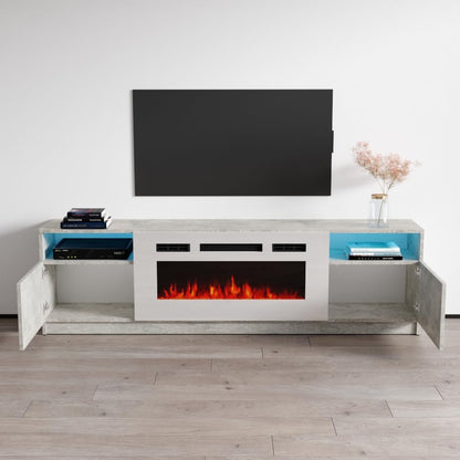 Modern Electric Fireplace TV Stand