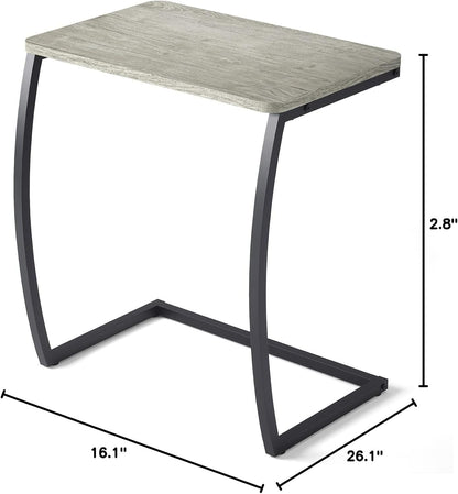 C-Shaped Side Table