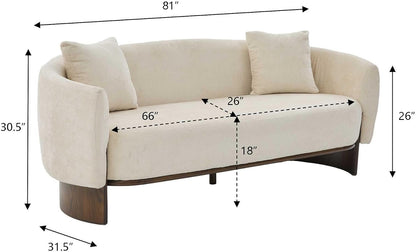 Modern Upholstered Accent Armchair