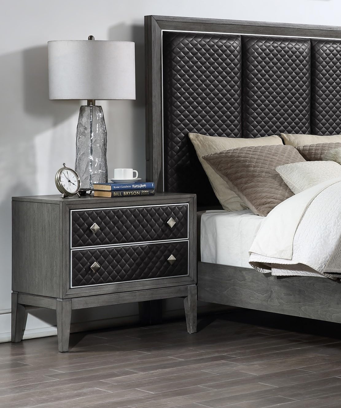 Modern Upholstered Nightstand