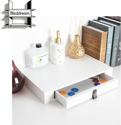 Floating Wall Shelf with Drawer