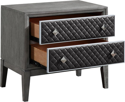 Modern Upholstered Nightstand