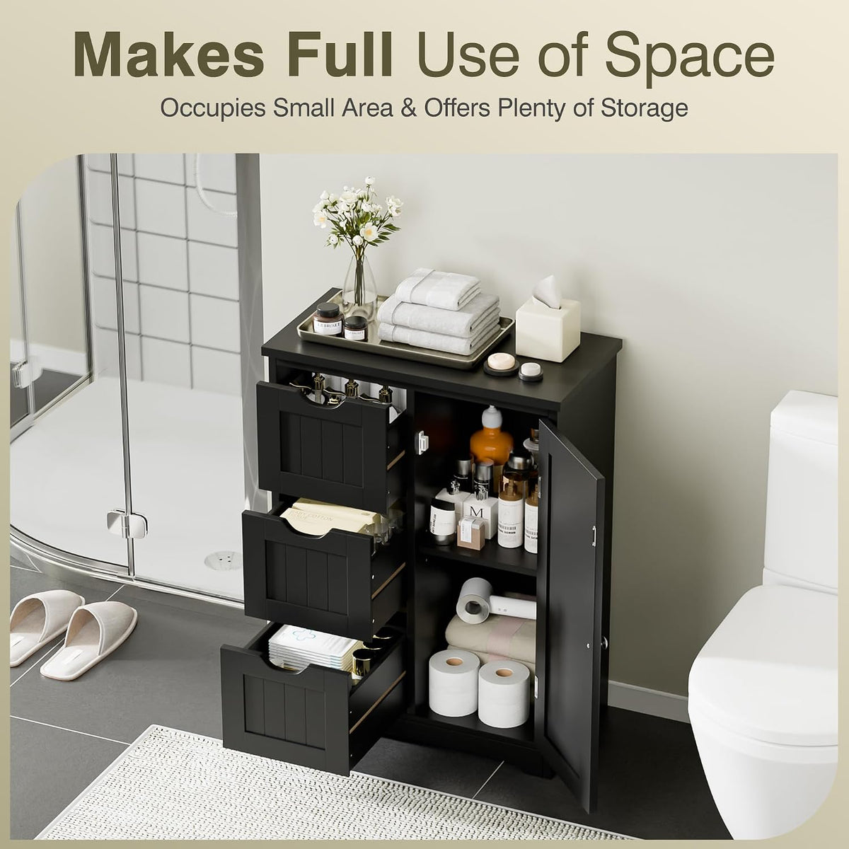 Modern Bathroom Storage Cabinet