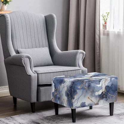 Rectangle Footstool Slipcover