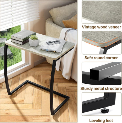 C-Shaped Side Table
