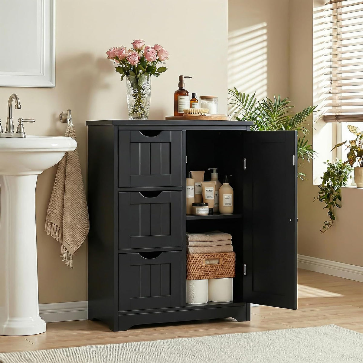 Modern Bathroom Storage Cabinet