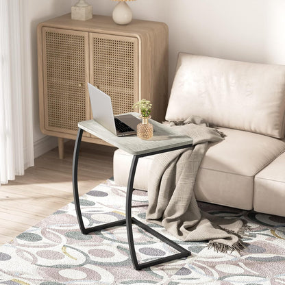 C-Shaped Side Table