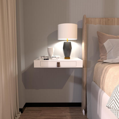 Floating Wall Shelf with Drawer