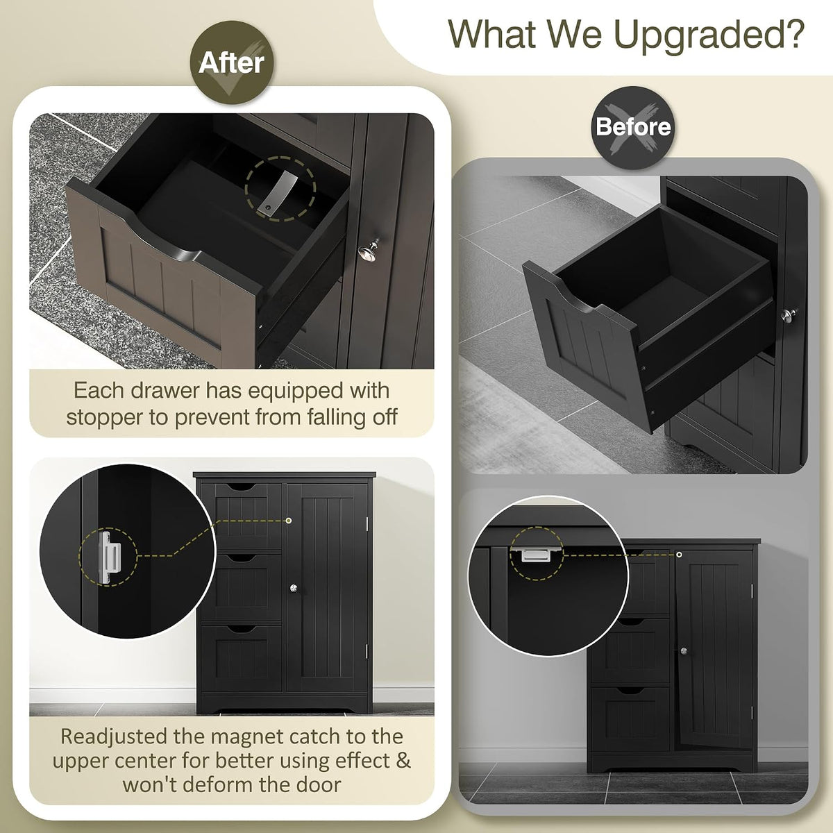 Modern Bathroom Storage Cabinet