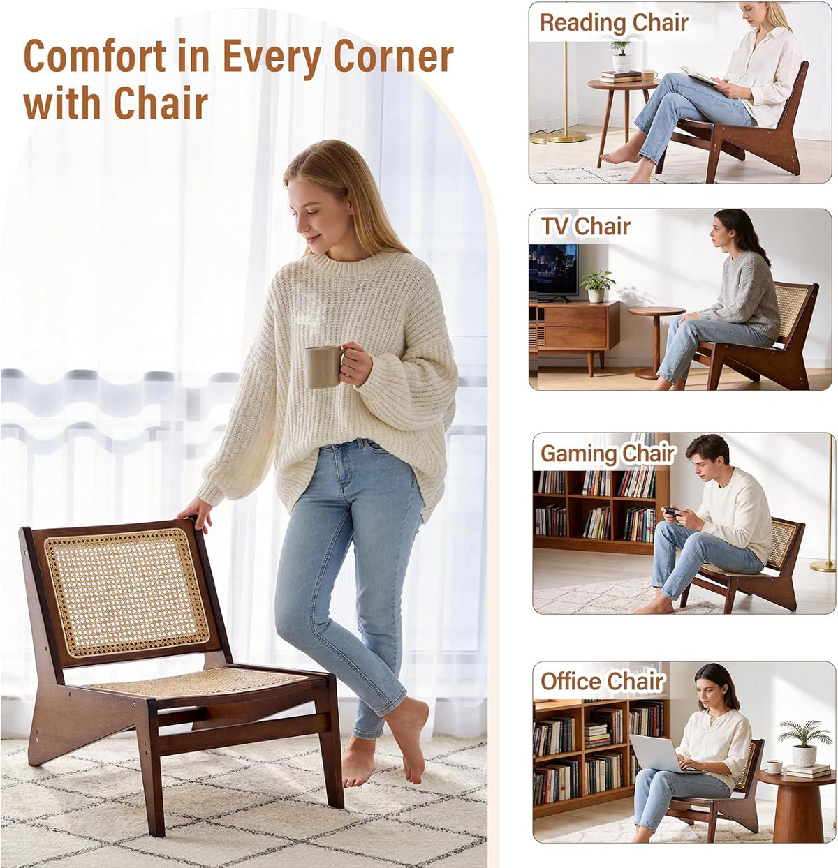 Mid-Century Modern Accent Chair