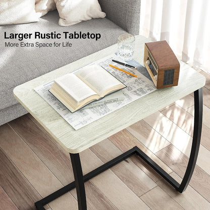 C-Shaped Side Table