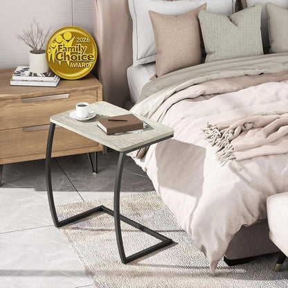 C-Shaped Side Table
